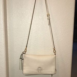 Cream Tory Burch Crossbody